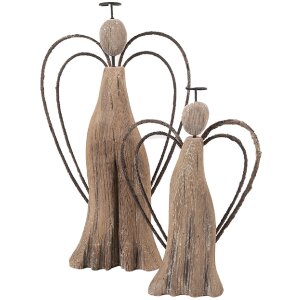 Décoration Ange Clayre & Eef 6H2421L 14x4x26 cm