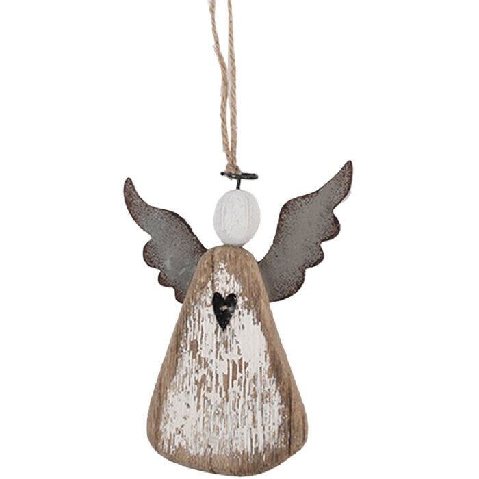 Décoration Suspendue Ange Clayre & Eef 9x2x13 cm