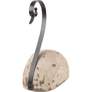 Cygne Décoratif Clayre & Eef 25x11x27 cm