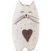 Clayre & Eef Décoration Chat 8x6x14 cm Bois