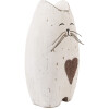 Clayre & Eef Décoration Chat 8x6x14 cm Bois