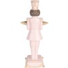 Clayre & Eef 6PR5368 Décoration Casse-noisette Rose 18x17x40 cm