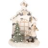 Clayre & Eef 6PR5371 Décoration Enfant Sapin LED 16x9x21 cm