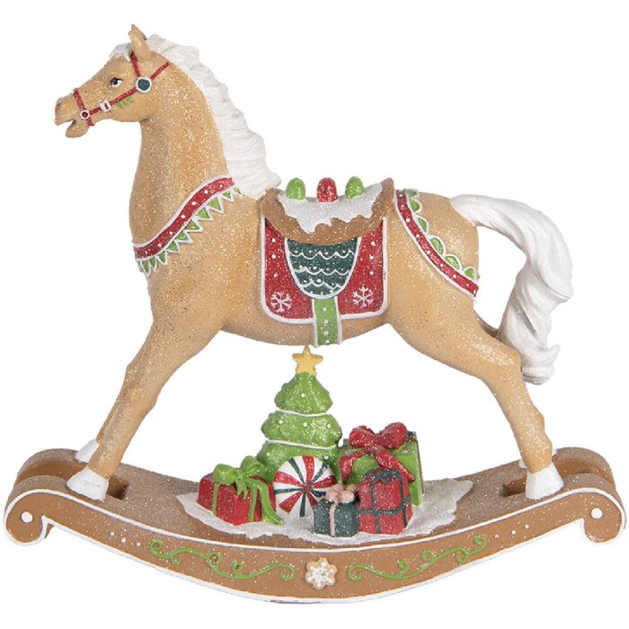 Cheval à Bascule Décoratif Clayre & Eef 26x7x24 cm