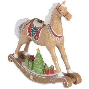 Cheval à Bascule Décoratif Clayre & Eef 26x7x24 cm