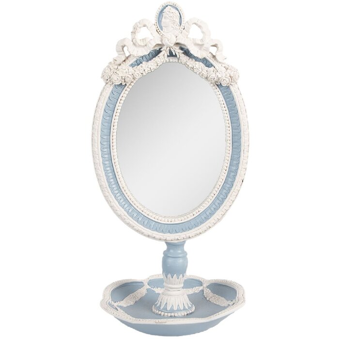 Clayre & Eef 62S338 Miroir de table 14x14x28 cm