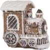 Clayre & Eef Décoration Locomotive de Noël 5x3x5 cm