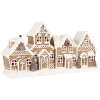 Clayre & Eef 6PR5377 Décoration de Maison 25x6x13 cm Marron/Blanc