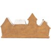 Clayre & Eef 6PR5377 Décoration de Maison 25x6x13 cm Marron/Blanc