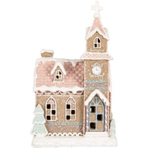 Maison Décorative LED Clayre & Eef 14x12x23 cm