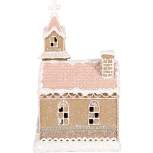 Maison Décorative LED Clayre & Eef 14x12x23 cm