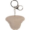 Juleeze JZKC0207 Porte-clés argenté 7x2x12 cm