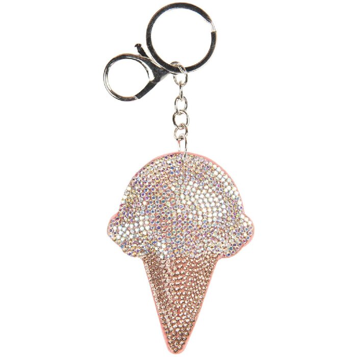 Juleeze JZKC0208 Porte-clés doré 6x2x15 cm