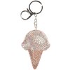 Juleeze JZKC0208 Porte-clés doré 6x2x15 cm
