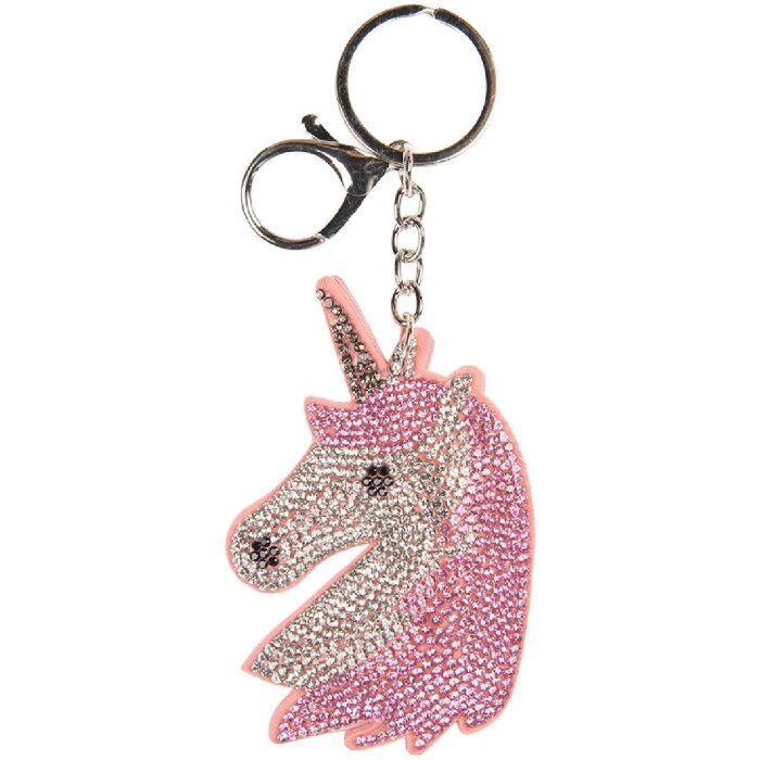 Juleeze JZKC0210 Porte-clés Rose 6x2x14 cm