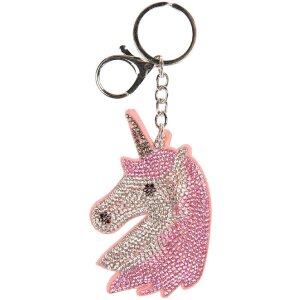 Juleeze JZKC0210 Porte-clés Rose 6x2x14 cm