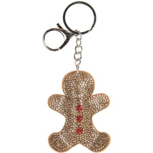Juleeze JZKC0211 Porte-clés Marron 6x2x13 cm