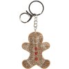 Juleeze JZKC0211 Porte-clés Marron 6x2x13 cm