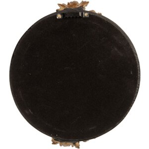 Clayre & Eef 62S340M Miroir Noir et Or 17x2x20 cm