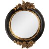 Miroir mural Clayre & Eef 62S340S 14x2x16 cm Noir et Doré