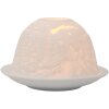 Clayre & Eef Bougeoir en Porcelaine Ø 12x8 cm