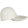 Clayre & Eef 6CE2209 Bougeoir en porcelaine blanc Ø 12x8 cm