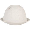 Clayre & Eef 6CE2211 Bougeoir Ø 12x8 cm Blanc