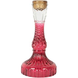 Bougeoir Verre Ø 9x17 cm Clayre & Eef