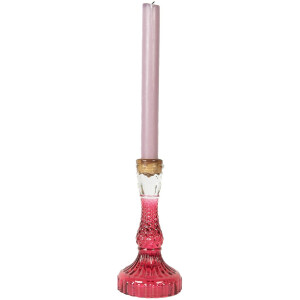 Bougeoir Verre Ø 9x17 cm Clayre & Eef