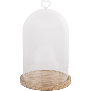 Cloche en verre Clayre & Eef 17x27 cm