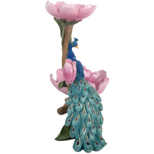 Bol Décoratif Clayre & Eef 6PR5799 18x12x24 cm Bleu-Rose