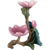 Bol Décoratif Clayre & Eef 6PR5799 18x12x24 cm Bleu-Rose