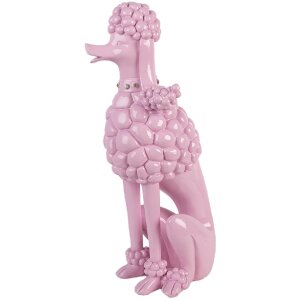 Décoration Chien Caniche Rose Clayre & Eef...