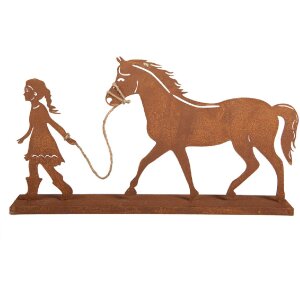 Clayre & Eef 6Y5929 Décoration Enfant avec Cheval