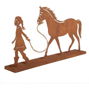 Clayre & Eef 6Y5929 Décoration Enfant avec Cheval