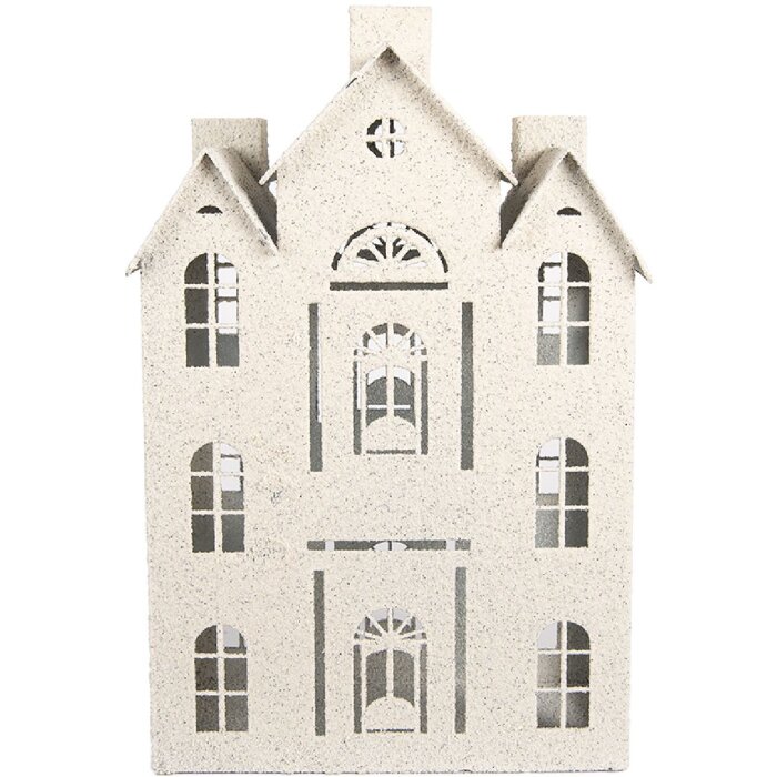 Clayre & Eef Décoration Maison 26x16x40 cm Beige