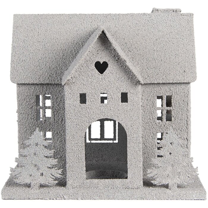 Clayre & Eef Déco Maison 26x17x24 cm Gris