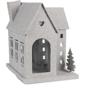 Clayre & Eef Déco Maison 26x17x24 cm Gris
