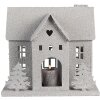 Clayre & Eef Déco Maison 26x17x24 cm Gris