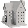 Clayre & Eef Déco Maison 26x17x24 cm Gris