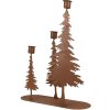 Clayre & Eef 6Y5936 Bougeoir 25x9x33 cm en métal