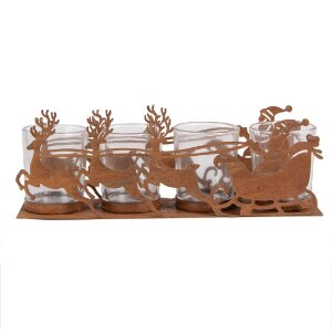 Bougeoir Traîneau de Noël Clayre & Eef