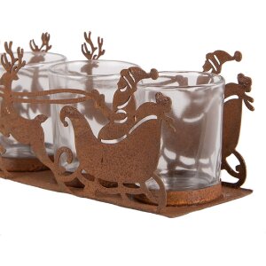 Bougeoir Traîneau de Noël Clayre & Eef