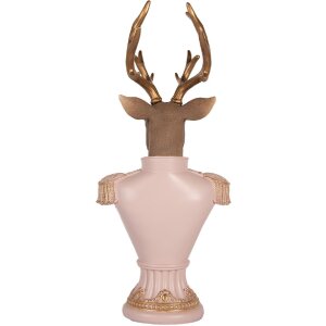 Buste de cerf décorative Clayre & Eef 16x14x36 cm