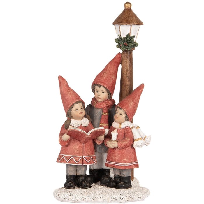 Clayre & Eef 6PR5374 Chœur de Noël 11x8x21 cm