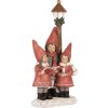 Clayre & Eef 6PR5374 Chœur de Noël 11x8x21 cm