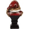 Buste décorative Père Noël Clayre & Eef 10x8x17 cm rouge