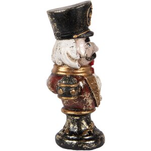 Clayre & Eef Buste Casse-Noisette Rouge 9x6x15 cm