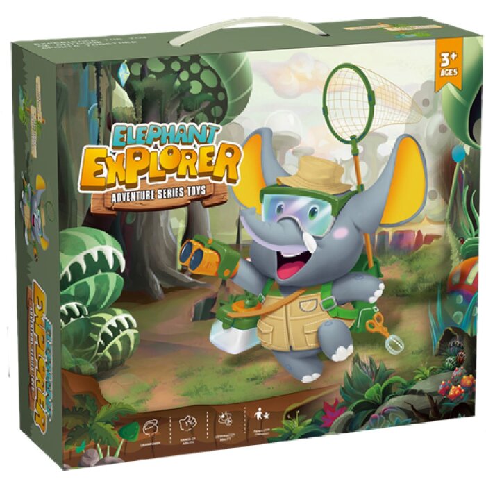 Byomic Kids Kit dExplorateur – 28 pièces orange
