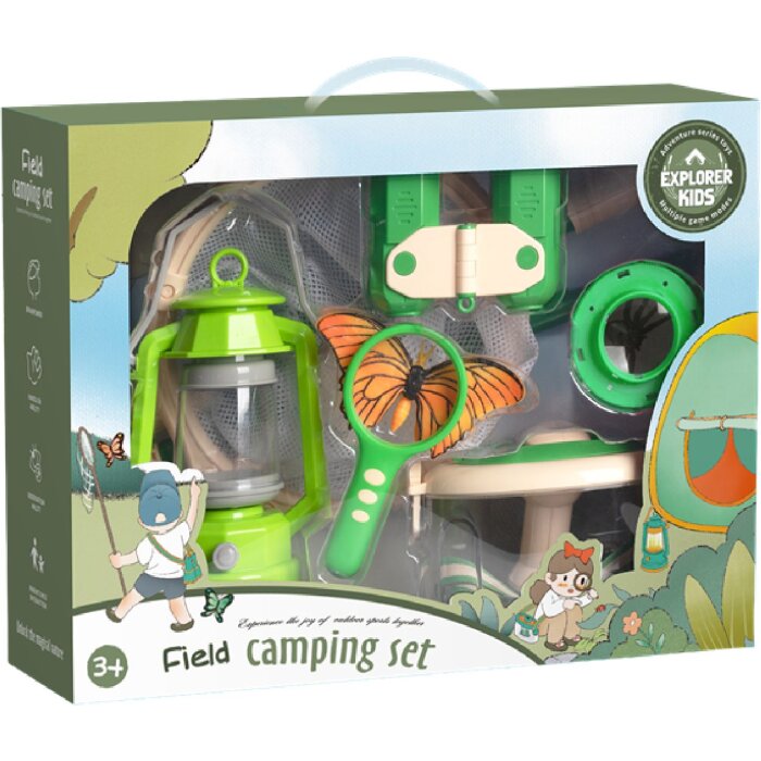 Ensemble Camping Enfants Byomic Kids – 8 pièces
